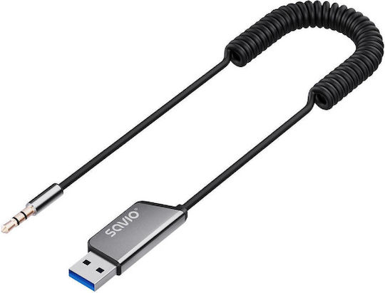 Savio FM Car Transmitter with AUX / Bluetooth / USB