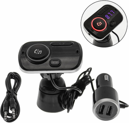 FM Transmitter Αυτοκινήτου με Bluetooth / USB