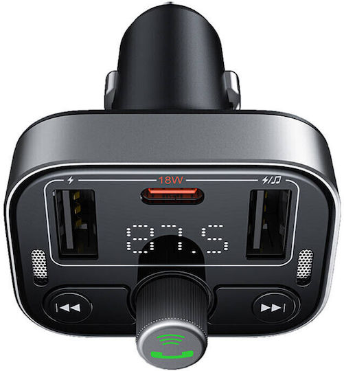 Baseus FM Transmitter Autovehicul cu Bluetooth