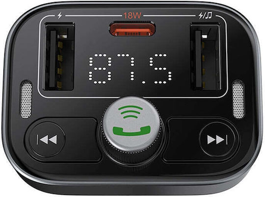 Baseus FM Transmitter Autovehicul cu Bluetooth
