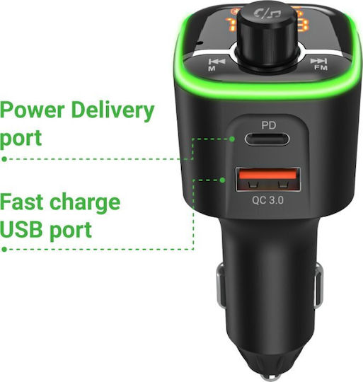 Navitel FM Transmitter Autovehicul cu Bluetooth / USB / MicroSD