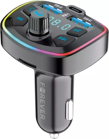 Forever FM Transmitter Αυτοκινήτου mit Bluetooth / USB