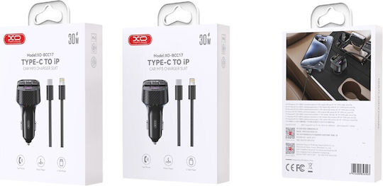 Setty FM Car Transmitter BCC17 with Bluetooth / USB / AUX