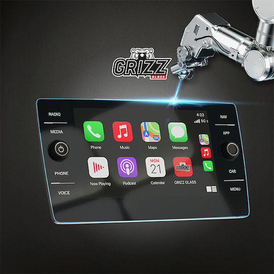 Matte Grizzglass Car Display Protection Volkswagen Touareg Discover Premium Grz6575 5904063583171