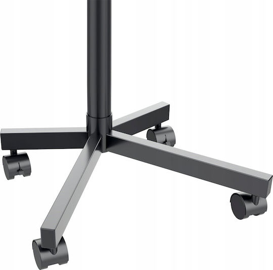 Maclean Energy MC-949 Βάση Τηλεόρασης Δαπέδου έως 55" και 25kg Ασημί