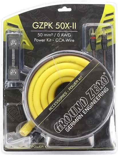 Ground Zero Σετ Καλωδίων Ενισχυτή Αυτοκινήτου