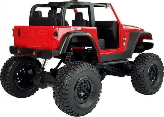 Lean Toys Terrain Remote Controlled Car Crawler 4WD Red