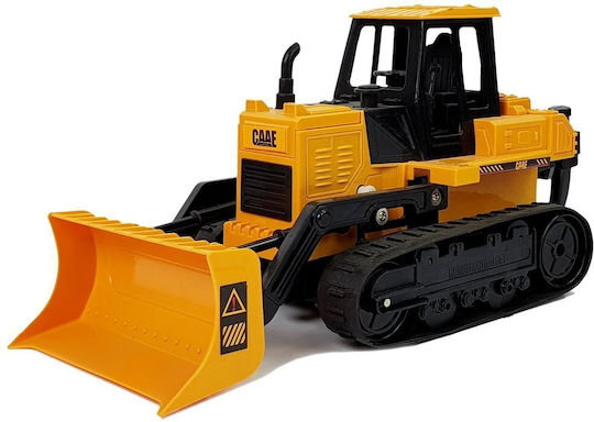 Lean Toys Μπουλντόζα Τηλεκατευθυνόμενος Εκσκαφέας Κίτρινο