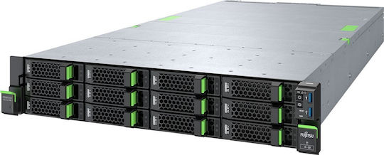 Fujitsu Primergy RX2540 M6 (Xeon Aur 6334/32GB DDR4/Fără sistem de operare)