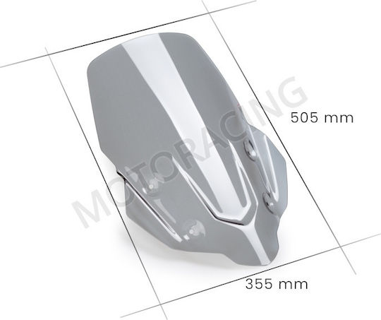 Puig Φιμέ Ζελατίνα Μοτοσυκλέτας Touring για Honda Transalp 21656F