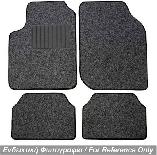 Race Axion Set of Front and Rear Mats 4pcs for Opel Tigra 2004 Gray / Black