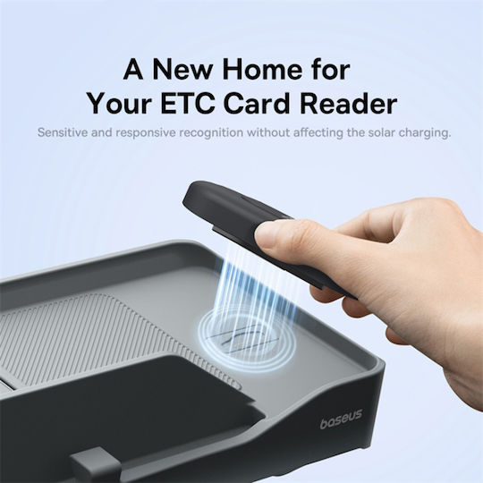 Baseus Car Organizer T-space C20251301811-00 Etc Card Reader Phone Holder Grey
