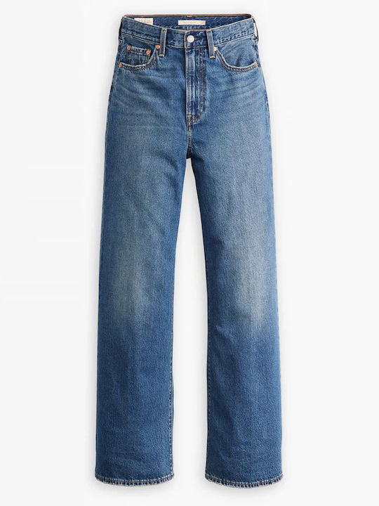 Ribcage Γυναικείο Jean Παντελόνι Blue