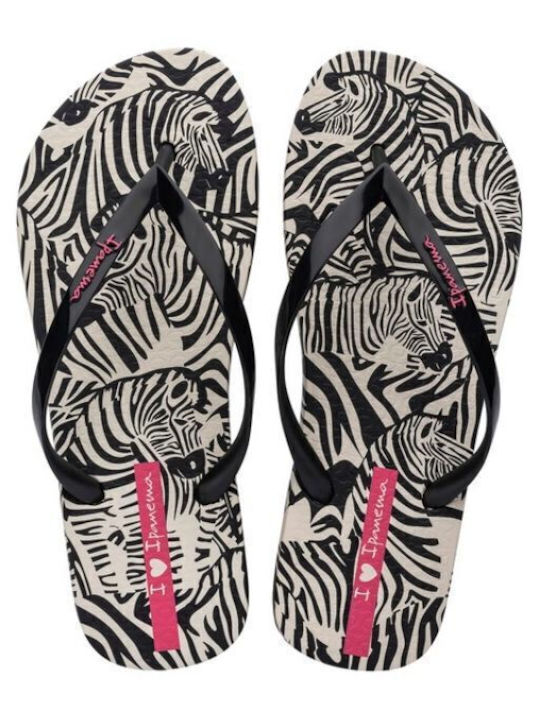 Animal Damen-Flip-Flops in Schwarz Farbe