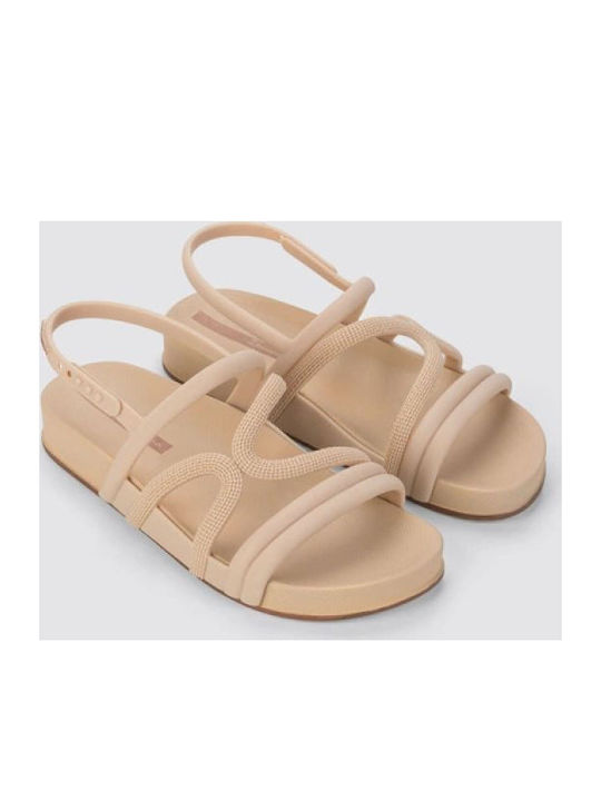 Anatomic Colors Fem Σαγιονάρες σε στυλ Πέδιλα σε Μπεζ Χρώμα