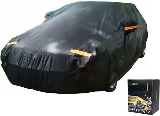 Carsun Car Cover 470x175x120cm Waterproof Large for Sedan Fastening with Straps