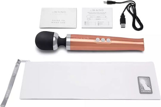 Le Wand Rechargeable Mini Δονητής Μασάζ με Απομακρυσμένο Έλεγχο 5.1cm Flesh