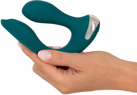 You2Toys Doppelter Vibrator mit Fernbedienung 10.7cm Grün