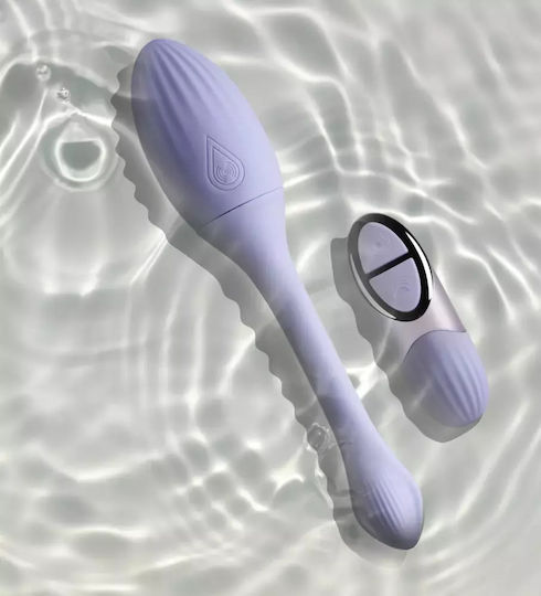Rocks Off Vibrator Egg cu Telecomandă 19cm Lilac
