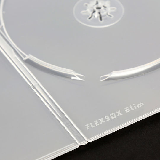 Omega DVD Box pentru 1 Disc în Culoarea Transparent 1buc