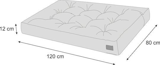 Palette Couch Ecru 80x120cm