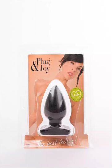 Nanma Plug & Joy Dong Medium Πρωκτική Σφήνα Medium Μαύρη 10cm