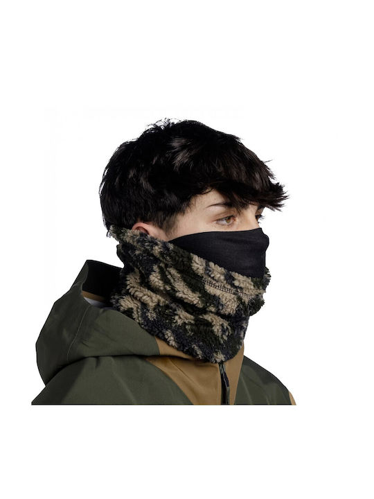 Buff Polar Halswärmer für Motorradfahrer aus Polyester Schwarz / Braun Farbe