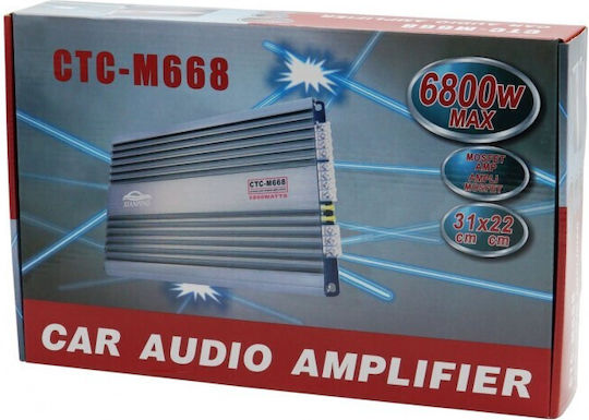 Car Audio Amplifier 3200W 4 Channels