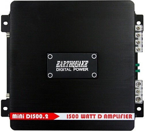 Earthquake D1500.2 Car Audio Amplifier 2 Channels Class D