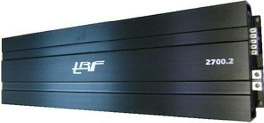 TRF Car Audio Amplifier Lv 2700.2 Gold Edition 1 Channel