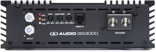 DD Audio Ενισχυτής Автомобилен 2 канала (Клас D)