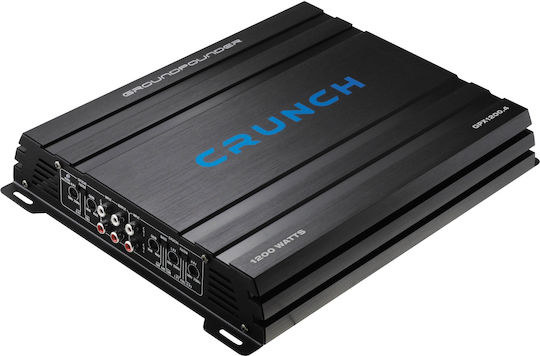 Crunch Car Audio Amplifier GPX 1200.4 4 Channels (A/B Class)