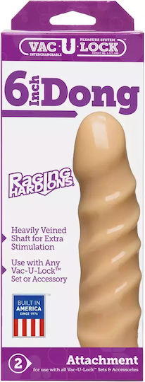 Vac U Lock Ρεαλιστικό Dildo Vanilla 15.2cm