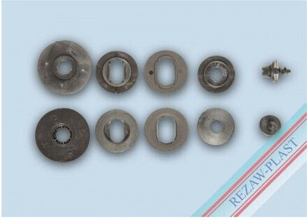 Rezaw Plast Πλαστικά Κλιπ Αυτοκινήτου 4τμχ