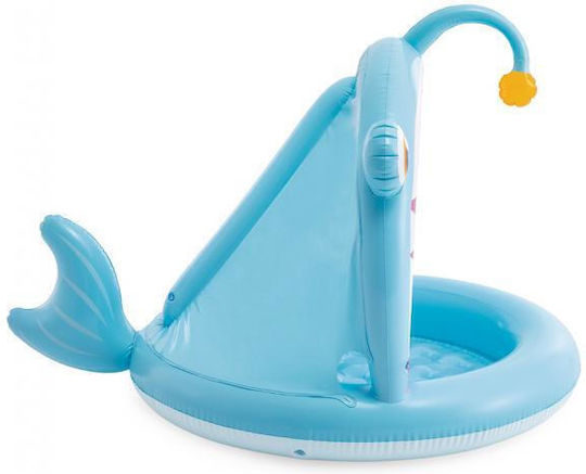 Intex Children's PVC Inflatable Swimming Pool 45lt 127x86x102cm Light Blue