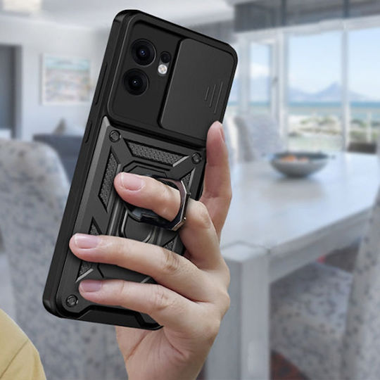 Techsuit Shield Stoßstange Silikon Blau (Oppo Reno13 F, Oppo Reno13 F 5G, Oppo Reno13 FS 5G)