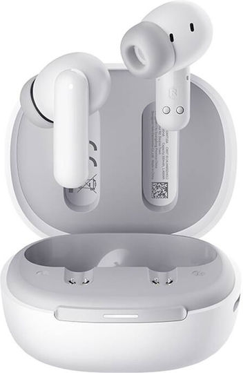 QCY MeloBuds HT16 Bluetooth Handsfree Earphones with Sweat Resistance and Charging Case White
