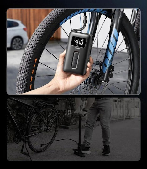 Ugreen Car Tire Pump 150PSI Rechargeable 12V