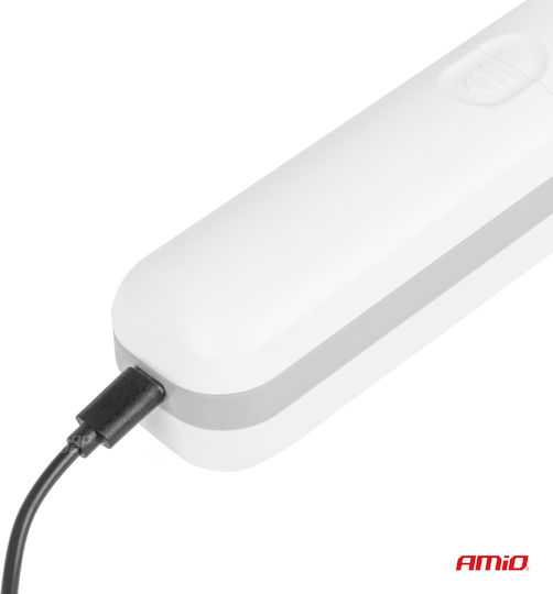 AMiO Τρόμπα Αυτοκινήτου 150PSI Επαναφορτιζόμενη με Μπαταρία 12V