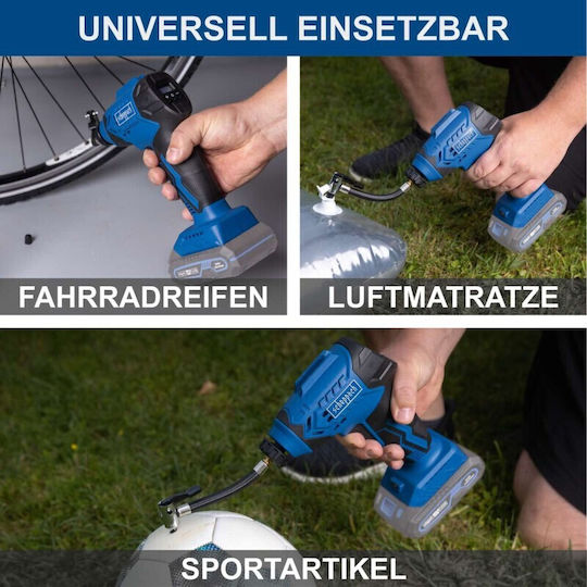 Cordless Portable Compressor Diy C-ac20-x Scheppach 5909247900