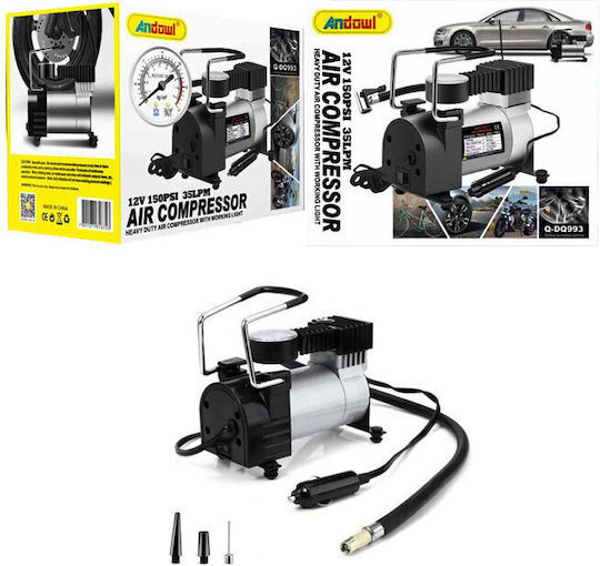 Andowl Pompă Auto Qdq993 cu cablu 12V