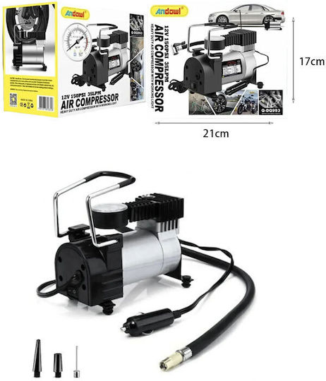 Andowl Pompă Auto Qdq993 cu cablu 12V