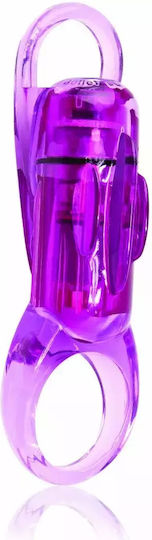 Screaming O Rodeo Spinner Cockring 9cm Purple