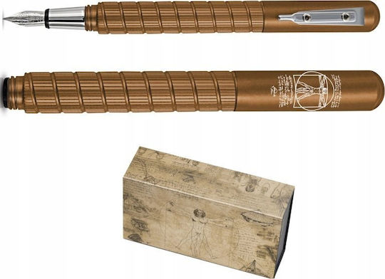 Da Vinci Writing Pen Red with Blue Ink