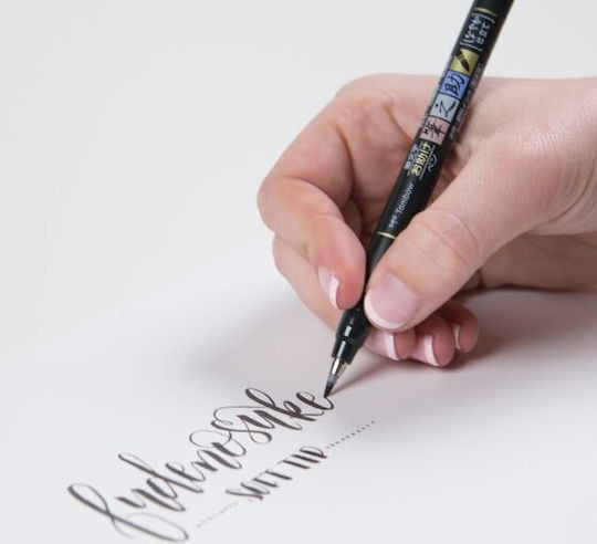 Tombow Черни Маркери за рисуване Комплект 2бр