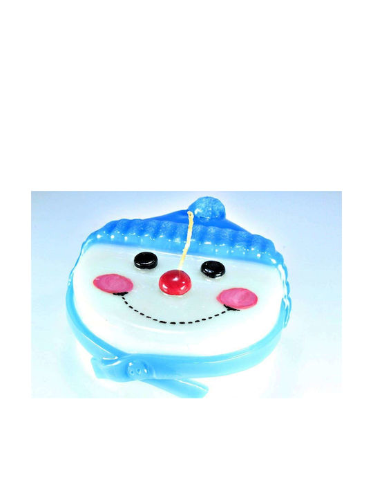 Gerakis Christmas Blue Candle
