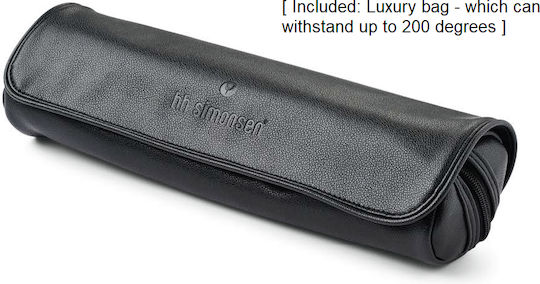 hh Simonsen Black Serenity Styler Преса За Коса Йонна С Керамични Плочи 75W