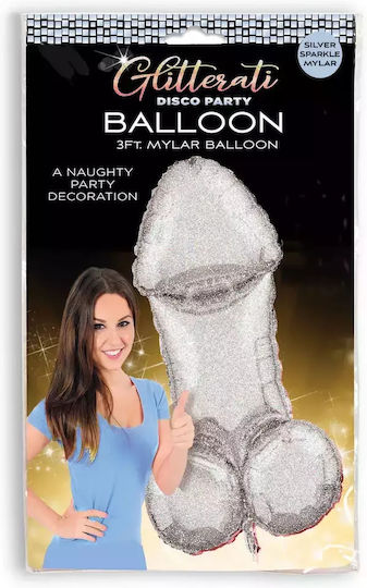 Disco Penis Shape Balloon 90cm