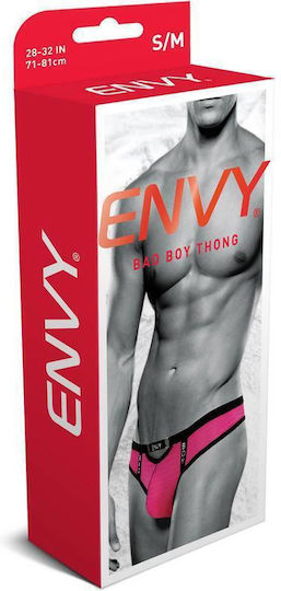 Envy Ανδρικό Sexy String Ροζ