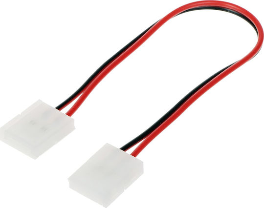 Conector LED Orno Cablu Dublu 8mm